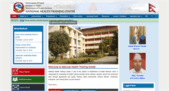 Desktop Screenshot of nhtc.gov.np